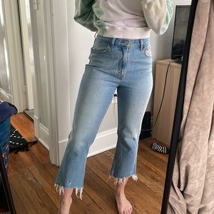 Abercrombie Ultra High Rise Kick Flare